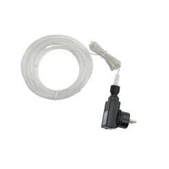 Guirlande lumineuse en plastique blanc 5m