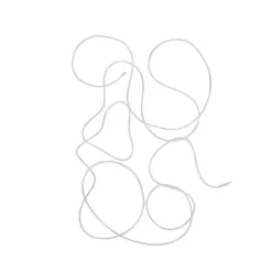 Guirlande lumineuse en plastique blanc 5m