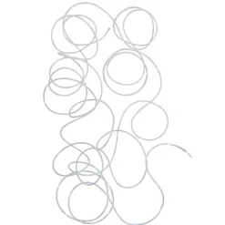 Guirlande lumineuse en plastique blanc 10m