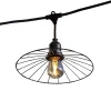 Guirlande lumineuse extérieur connectable 10 LED IP64 E27 L.6 M Lumisky Chic cage Light