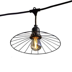 Guirlande lumineuse extérieur connectable 10 LED IP64 E27 L.6 M Lumisky Chic cage Light