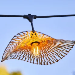 Guirlande lumineuse extérieur connectable 7 LED IP64 E27 L.6 M Lumisky Serenity Light