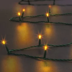 Guirlande lumineuse extérieur 50 led blanc chaud et froid 5m - feeric lights & christmas