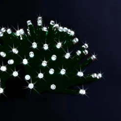 Guirlande lumineuse extérieur 50 led blanc froid 5m - feeric lights & christmas