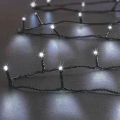 Guirlande lumineuse extérieur 50 led blanc froid 5m - feeric lights & christmas