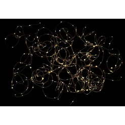 Guirlande lumineuse fil en Plastique Argent 15x15x5,5cm