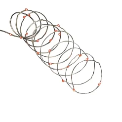 Guirlande Lumineuse Intérieure Fil de Cuivre 20 Mini LED Rouges