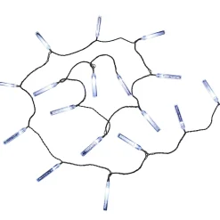 Guirlande Lumineuse LED en Glaçons 32 Glaçons LED Blanc