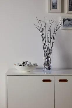 Guirlande lumineuse LED intérieure blanc froid câble argenté 8 m