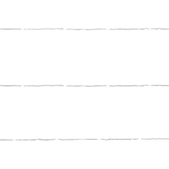 Guirlande lumineuse LED intérieure blanc chaud câble argenté 1,8 m