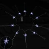 Guirlande Lumineuse LED Étoiles Fibre Optique 10 LED Blanc