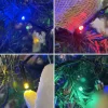 Guirlande Lumineuse 56m Câble Transparent 500 Leds Multicolore