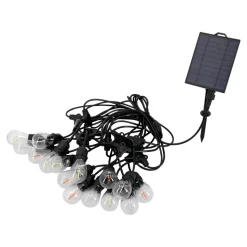 Guirlande lumineuse solaire d'extérieur LED intégrée RVB IP44 0.68W 20lm 10M