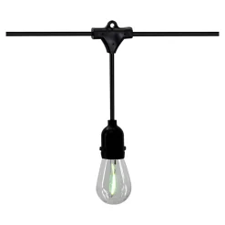 Guirlande lumineuse solaire d'extérieur LED intégrée RVB IP44 0.68W 20lm 10M