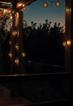 Guirlande lumineuse solaire avec effet de flamme 'FOGO'