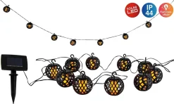 Guirlande lumineuse solaire avec effet de flamme 'FOGO'