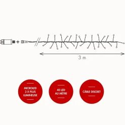 Guirlande MicroLED - Voie lactée - Chromex
