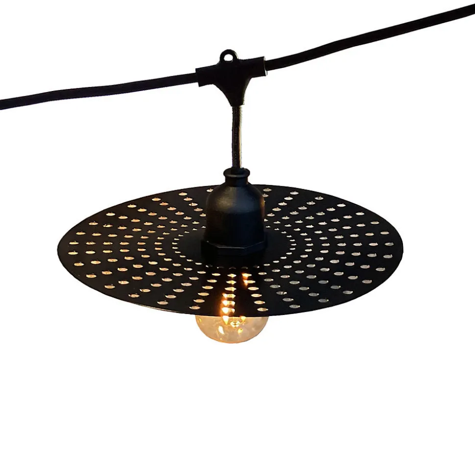 Guirlande métal vintage PLANET 10 ampoules E27 6M