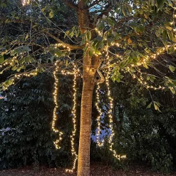 Guirlande pampille L7m - effet volume - Chromex