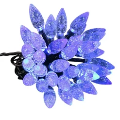 Guirlande Pomme de Pin 60 LED Bleu 5 m 8 Fonctions