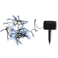 Guirlande solaire à LED forme 