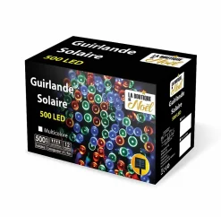 Guirlande solaire à LED multifonction