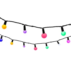 Guirlande solaire BILLY RGB 100 globes 10.9M