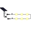 Guirlande solaire BOLLY 6 boules 5.5M