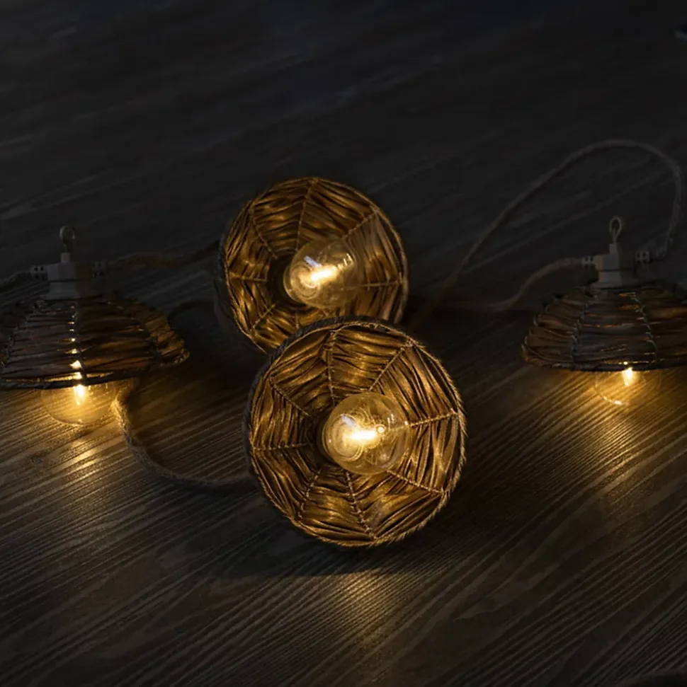 Guirlande solaire COTTAGE HYBRID 10 ampoules 8M