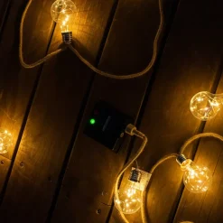 Guirlande solaire FANTASY STAR CORD 10 ampoules 8M