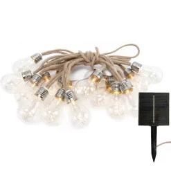 Guirlande solaire FANTASY STAR CORD 10 ampoules 8M