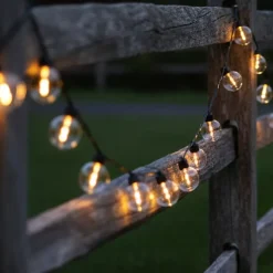 Guirlande solaire filament BESTY 25 ampoules 20M