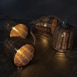 Guirlande solaire FORMENTERA HYBRID 10 ampoules 8M