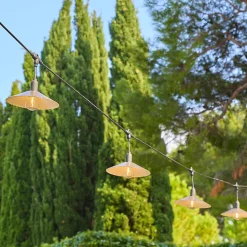 Guirlande solaire MINI VINTY HYBRID 10 ampoules 6M