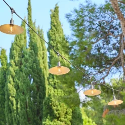 Guirlande solaire MINI VINTY HYBRID 10 ampoules 6M