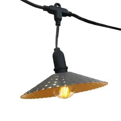 Guirlande solaire MINI VINTY HYBRID 10 ampoules 6M