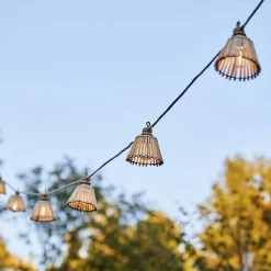 Guirlande solaire NATURA HYBRID 20 ampoules 13M