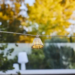 Guirlande solaire NATURA HYBRID 10 ampoules 8M