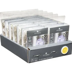 Guirlandes - 100 micro LED - argent et blanc froid - L1000 cm - Atmosphera