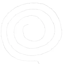 Guirlandes - 40 micro LED - argent et blanc - L400 cm - Atmosphera