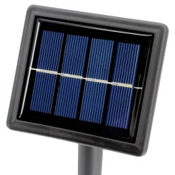 Guirlandes lumineuses extérieur LED à énergie solaire 10 lumières IP44 0.06 W blanc chaud l.9,4 x P. 8,3cm