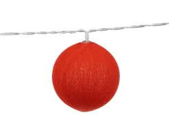 Guirlandes lumineuses Kanor LED intégrée 20 boules 0.25W IP44 multicolore à piles