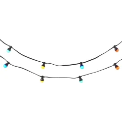 Guirlandes lumineuses LED intégrée Barnaby IP44 GoodHome Multicolore 10m