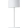 HELIO Lampe à poser blanc métal/plastique -LED intégrée 2W - ampoule incluse