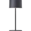 HELIO Lampe à poser noir métal/plastique -LED intégrée 2W - ampoule incluse