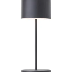 HELIO Lampe à poser noir métal/plastique -LED intégrée 2W - ampoule incluse