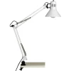 HOBBY Lampe à pince blanc métal -E27 40W - ampoule non incluse