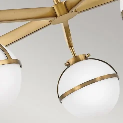 Hollis Lustre Noir - 5 Lumières