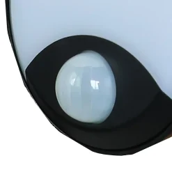 Hublot à détection Kennan LED intégrée blanc neutre IP44 1000lm 16W L.19,8xl.7,5xP.6,6cm noir GoodHome