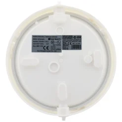 Hublot 1/4 tour IP44 E27 Classe II - blanc - Lébénoïd